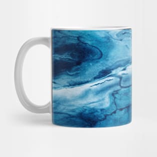 Abstract Acrylic Sea Mug